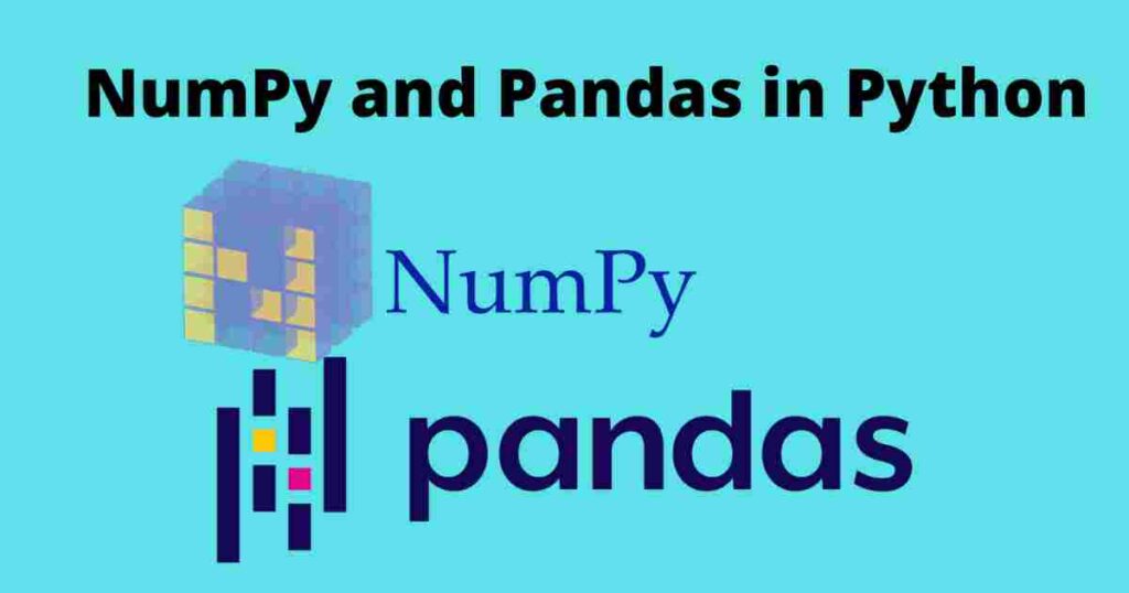 Pandas and NumPy